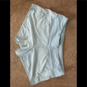 Lululemon light blue speed short